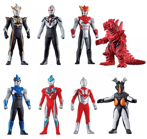 Food toy trading figure Set of 4 Kinds 「 Sofvi Hero Ultraman