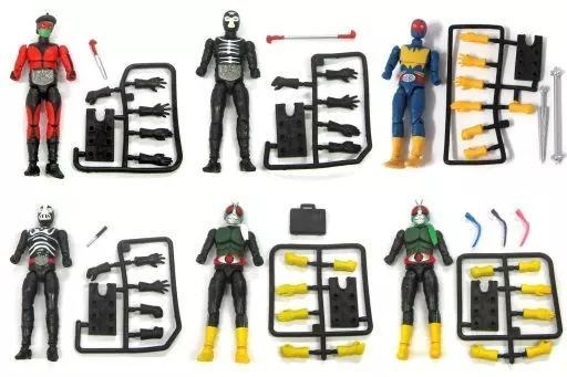 食玩 トレーディングフィギュア 全6種セット 「SHODO仮面ライダーVS 