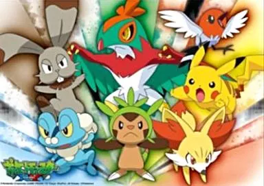 食玩 パズル 集合(7体) 「ポケットモンスター XY ポケモン