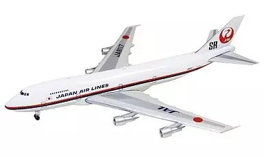 Food toy plastic model 1. BOEING 747 sr Initial Paint