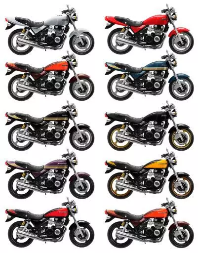 食玩 プラモデル 全10種セット 1/24 「ヴィンテージバイクキット