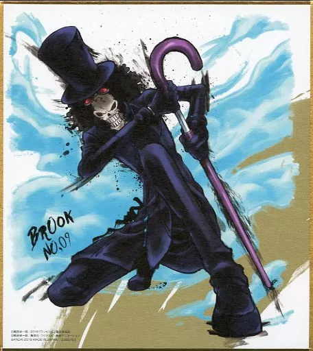 Toy goods No. 09 Brook 「 ONE PIECE Shikishi ART 」 | Goods
