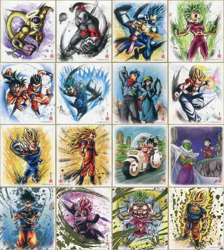 食玩 雑貨 全16種セット 「ドラゴンボール 色紙ART5」 | 雑貨・小物