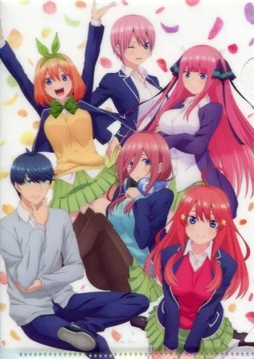 食玩 雑貨 五つ子＆上杉風太郎/裏面シルエット 「五等分の花嫁 ミニ