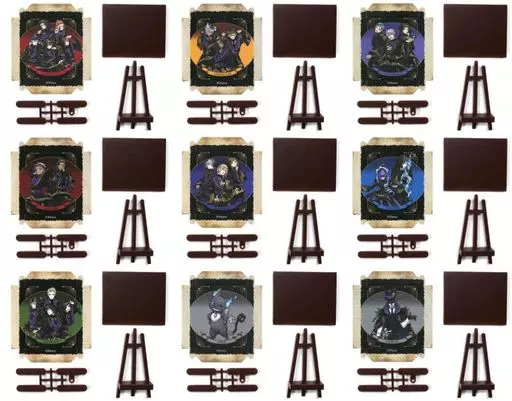 Nomal 9-Type Set 「 Disney: Twisted-Wonderland Mini Canvas Art