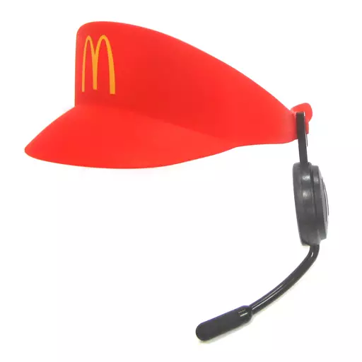 ハッピーセット クルーサンバイザー 「なりきりマクドナルド