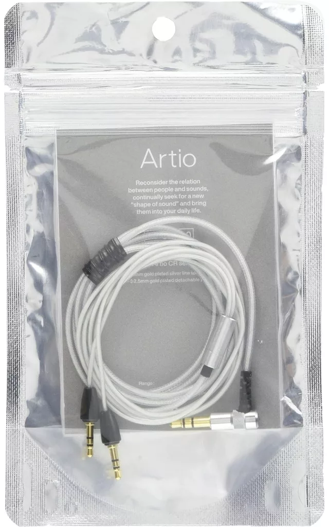 ヘッドフォン ARTIO CRシリーズ専用ケーブル 1.2m [V1-CB300] | 家電