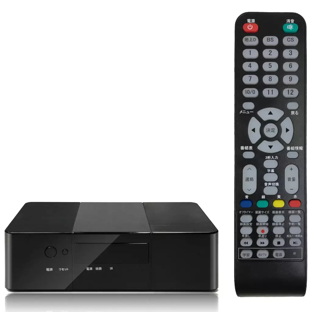 WIS terrestrial digital TV / BS/CS compatible W tuner Back WIS terrestrial digital TV / BS/CS compatible W tuner Back