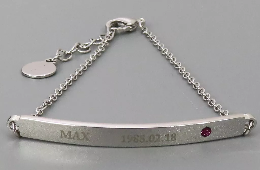 東方神起 チャンミン センイルブレスレット Changmin (TOHOSHINKI) ARTIST BIRTHDAY BRACELET (Rhodium) SMTOWN