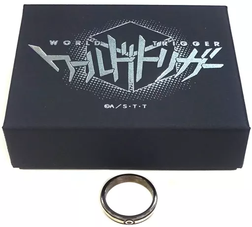ワールドトリガー 遊真 ブラックトリガーリング 15号 ワールドトリガー遊真 黒トリガー（ブラックトリガー） リング