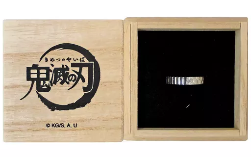 銀製品・指輪・アクセサリー(キャラクター)　伊黒小芭内 シルバーリング 15号 「鬼滅の刃×THE KISS」 銀製品・指輪・アクセサリー(キャラクター) 伊黒小芭内 シルバー