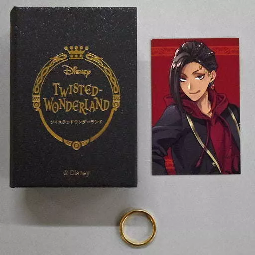 銀製品・指輪・アクセサリー(キャラクター)　ジャミル・バイパー フラットシルバーリング 11号 「ディズニー ツイステッドワンダーランド」 受注終了】ディズニー ツイステッドワンダーランド スカラビア寮