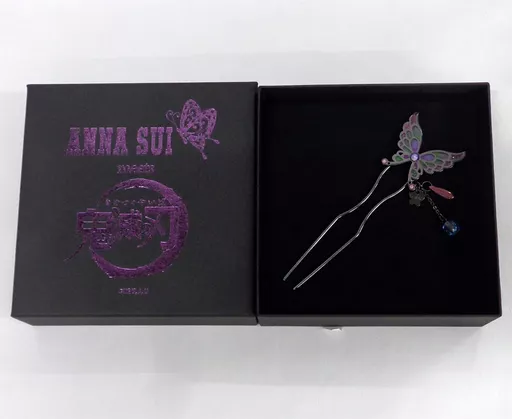 銀製品・指輪・アクセサリー(キャラクター)　胡蝶カナエ＆栗花落カナヲ かんざし 「鬼滅の刃×ANNA SUI」 銀製品・指輪・アクセサリー(キャラクター) 胡蝶カナエ＆栗花落