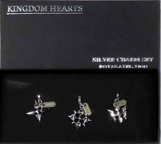 Roxas & Accel & Sion silver charm set 