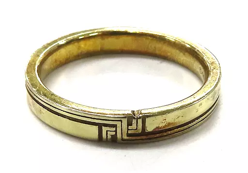 銀製品・指輪・アクセサリー　[破損品] 東京卍會 場地圭介 リング(K10イエローゴールド) 18.0号 「東京リベンジャーズ×U-TREASURE」 破損品]東京卍場地圭介戒指(K10黃金色)18.0號<東京復仇者×U