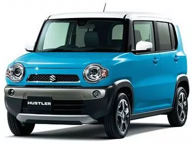 Minicar 1/43 SUZUKI HUSTLER X TURBO 2014 (Summer Blue