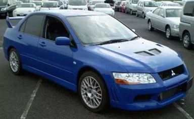 ミニカー　1/43 MITSUBISHI LANCER GSR EVOLUTION VII(フレンチブルー) [W218] Minicar 1/43 Mitsubishi Lancer Gsr Evolution Vii French Blue