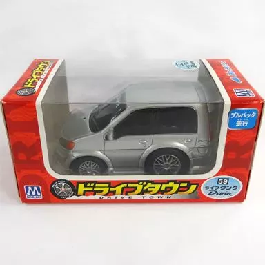 ⭐️ドライブタウン　ホンダ ライフダンク @car.110 Honda Life Dunk (Silver) 「 Drive Town Popular Kuruma Series No