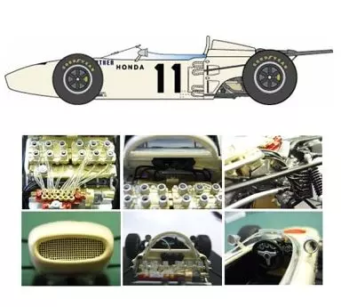 1/20 Honda F1 RA272' 65 #11 Richie Ginther Specification 「 Master