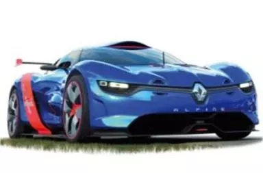 ミニカー　1/18 アルピーヌ ルノーA110-50 2010年 [185147] Minicar 1/18 Alpine Renault A 2010-50 110 [185147] | Toy