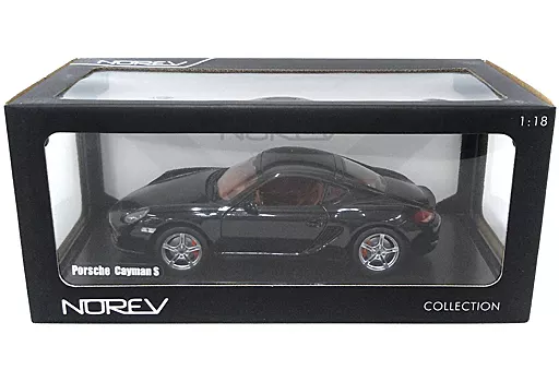 Minicar 1/18 Porsche Cayman S (Black) 