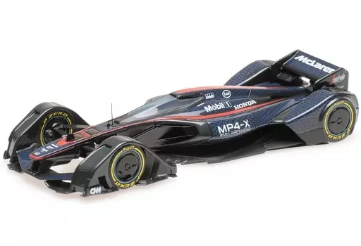 ミニカー McLaren MP4-X Concept Car 2015 1/43 Minicar 1/43 McLAREN MP4-X CONCEPT CAR 2015 Mobil1 (navy x red
