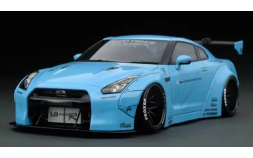 Minicar 1/43 LB-WORKS GT-R R35 (Light Blue) [IG0783] | Toy Hobby ...