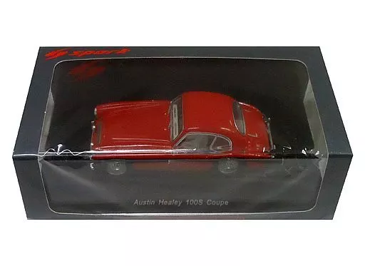 MODEL CAR, metal/resin, Austin Healey 100S Coupé, Spark Models, 1:43