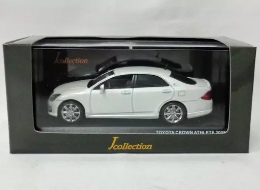 ミニカー　1/43 TOYOTA CROWN ATHLETE 2008(ホワイトパール) [JC51005WH] Minicar 1/43 TOYOTA CROWN ATHLETE 2008 (White Pearl
