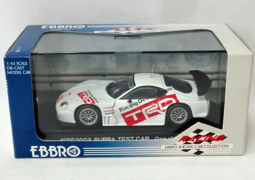 ミニカー　1/43 JGTC 2003 TOYOTA SUPRA TEST CAR(ホワイト) 「RACING CAR COLLECTION」 [43463] ミニカー 1/43 JGTC 2003 TOYOTA SUPRA TEST CAR(ホワイト