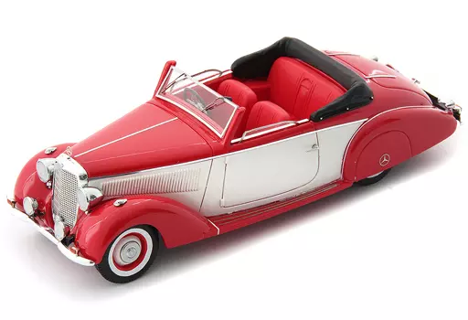 ミニカー　1/43 メルセデス・ベンツ 230 コンバーチブル W153 1939(レッド×ホワイト) [05010] Minicar 1/43 Mercedes-Benz 230 Convertible W153 1939 (Red x