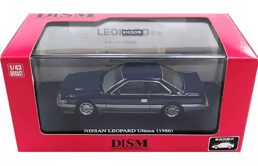 1/43　レパード改　アルティマ　F31　BBS-LM　アルミ製　深リム IG2215 1/43 Nissan Leopard 3.0 Ultima (F31) Blue/Silver