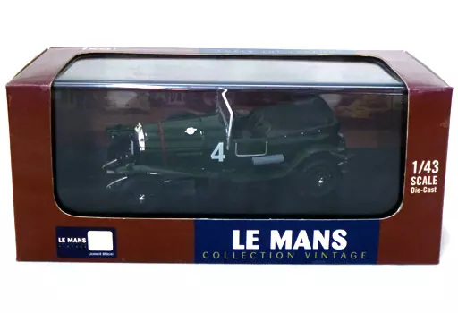 Minicar 1/43 BENTLEY SPORT 4.5 LITRE Winner Le Mans 1928 #4 (Dark