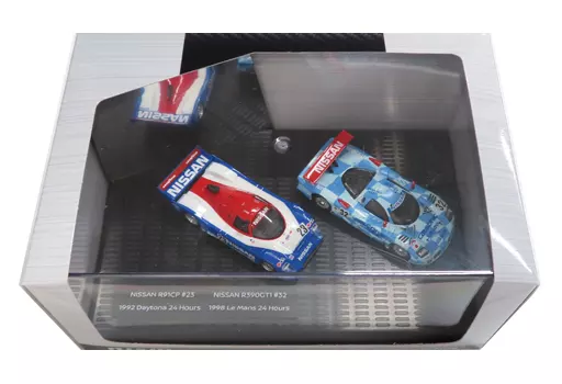 ミニカー NISMO MODEL CAR COLLECTION Nissan R91CP Minicar 1/64 NISSAN R91CP. NISSAN R390 GT1 set (2 sets) 