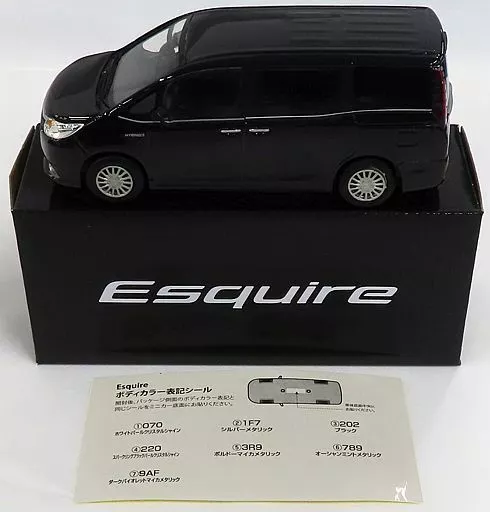 新品エスクァイア　ミニカー④220スパークリングブラックパールクリスタルシャイン Amazon.co.jp: 1/30 ミニカー エスクァイア Toyota Esquire