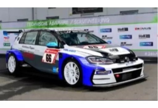 ミニカー　1/43 VW GOLF GTI TCR DSG No.66 MSC Emstal e.V. im ADAC 24H Nurburgring 2022 S. Schemmann - F. Haller - D. Fink - P. Elkmann [SG866] Minicar 1/43 VW GOLF GTI TCR DSG No.66 MSC Emstal e.V. im
