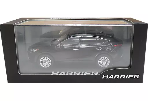 Minicar 1/30 TOYOTA HARRIER (Black) color sample display