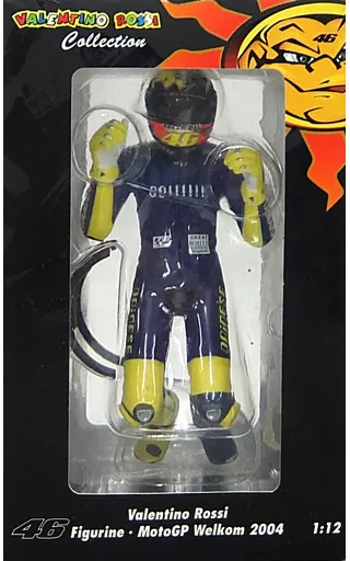 1/12 Valentino RossI Figurine MotoGP 2004 #46 (Blue x Yellow x Red