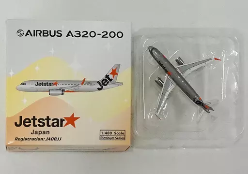 Phoenix 1/400 Jetstar Japan A320 JA08JJ Airbus A320-200 1:400