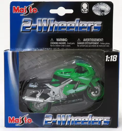 Kawasaki Ninja ZX-9R ミニカー 1/18 【公式通販】