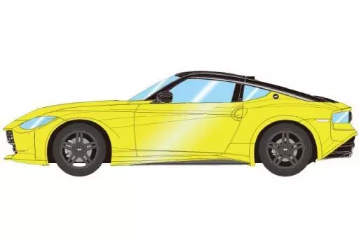 ミニカー　1/43 NISSAN Fairlady Z (RZ34) 2023 JP(イカヅチイエロー×スーパーブラック) [EM648B] ミニカー 1/43 NISSAN Fairlady Z (RZ34) 2023 JP(イカヅチ
