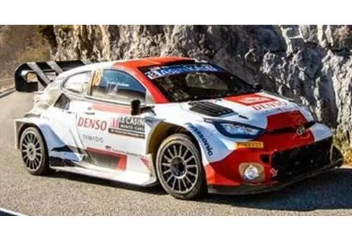 ミニカー　1/43 TOYOTA GR Yaris Rally1 HYBRID #18 TOYOTA GAZOO Racing WRT 6th Rally Monte Carlo 2023 T. Katsuta - A. Johnston [S6721] Ixo 1:43 Toyota GR Yaris Rally1 Hybrid #18 2nd Safari Rallye