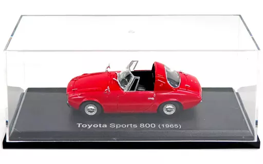 Minicar [Single Item] 1/43 Toyota Sports 800 1965 (Red