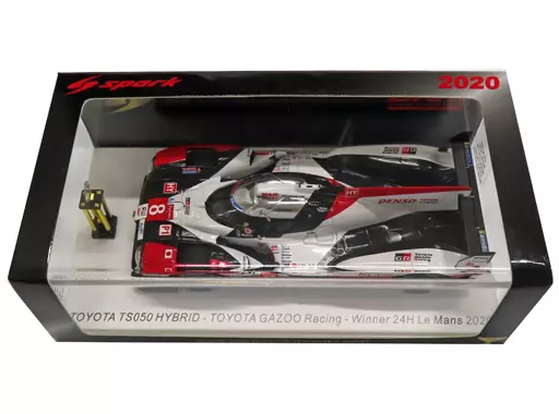 ミニカー　1/43 TOYOTA TS050 HYBRID-TOYOTA GAZOO Racing Winner 24H LM 2020 DENSO #8(ホワイト×ブラック×レッド) [43LM20S] 1/43 TOYOTA TS050 HYBRID-TOYOTA GAZOO RACING WINNER 24H LM