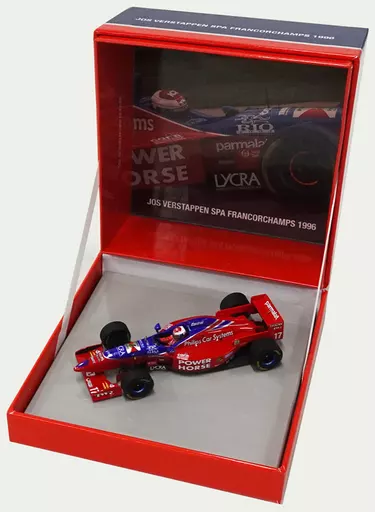 ミニカー　1/43 Arrows Footwork FA17 Jos Verstappen Spa Francorchamps 1996  POWER HORSE #17(レッド×ブルー) 「GPworld」 [GPWS1996B] 1/43 Arrows Footwork FA17 Jos Verstappen Spa Francochamps