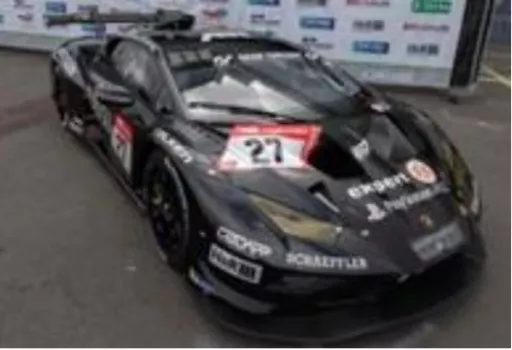 ミニカー　1/43 Lamborghini Huracan GT3 EVO2 ABT Sportsline 9th 24H Nurburgring 2023 K. Van der Linde - M. Mapelli - J. Pepper - N. Thiim #27 [SG905] Minicar 1/43 Lamborghini Huracan GT3 EVO2 ABT Sportsline 9th