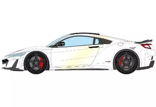 ミニカー　1/43 Honda NSX Type S with Rear Spoiler 2021(カジノホワイトパール) [EM707D] 1/43 Honda NSX Type S with Rear Spoiler 2021 (Casino White