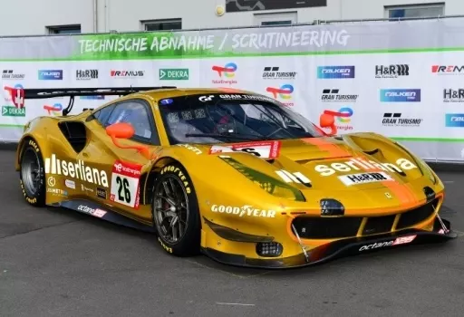 ミニカー　1/43 Ferrari 488 GT3 EVO octane126 Pole Position 24H Nurburgring 2022 B. Grossmann - S. Trummer - J. Hirschi - L. Ludwig #26 [LSRC149] Ferrari 488 GT3 EVO No.26 - octane126 - Pole Position - 24H