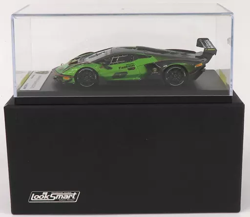 ミニカー　1/43 Lamborghini Essenza SCV12 Launch Version ROGER DUBUIS(グリーン×ブラック) [LS527] Minicar 1/43 Lamborghini Essenza SCV12 Launch Version ROGER