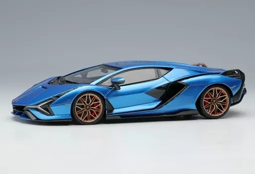 ミニカー　1/43 Lamborghini Sian FKP 37 2019(ブルーアイギル) [EM533D] 1/43 Lamborghini Sian FKP37 2019 (Blue Eye Gil) [EM533D